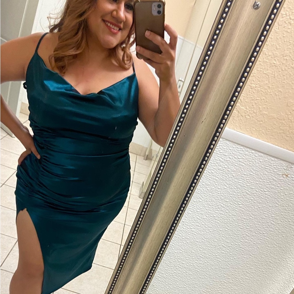 Blue/green dress